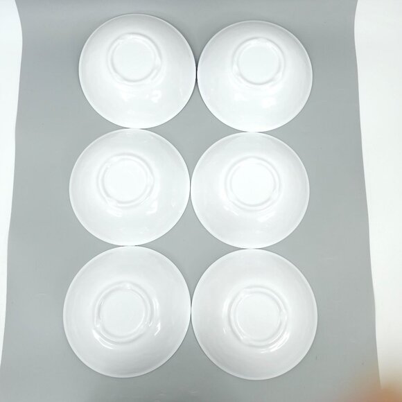 Tommy Bahama Melamine Soup Salad Bowls Oyster Shell Pearl Pattern White Brn Gray - Picture 8 of 12